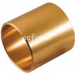 Manguito REF. 270 CU Pasante Cobre Liso Sudo - Imagen 1